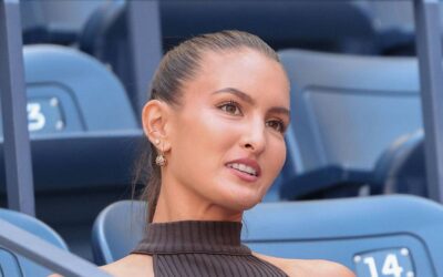 Felix Auger-Aliassime’s Wife Nina Stuns in White Dress During French Open