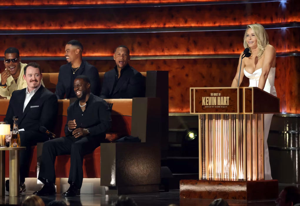 Chelsea Handler sparked controversy after targeting MAGA comedian Tony Hinchcliffe with brutal jokes during Netflix’s live Roast of Kevin Hart, reigniting debate over political comedy and celebrity backlash.