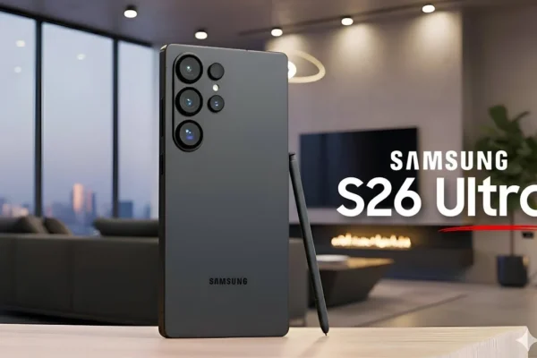 The Samsung Galaxy S26 Ultra is Samsung’s most advanced smartphone yet, combining premium design, AI-powered features, a powerful camera system, and top-tier performance.