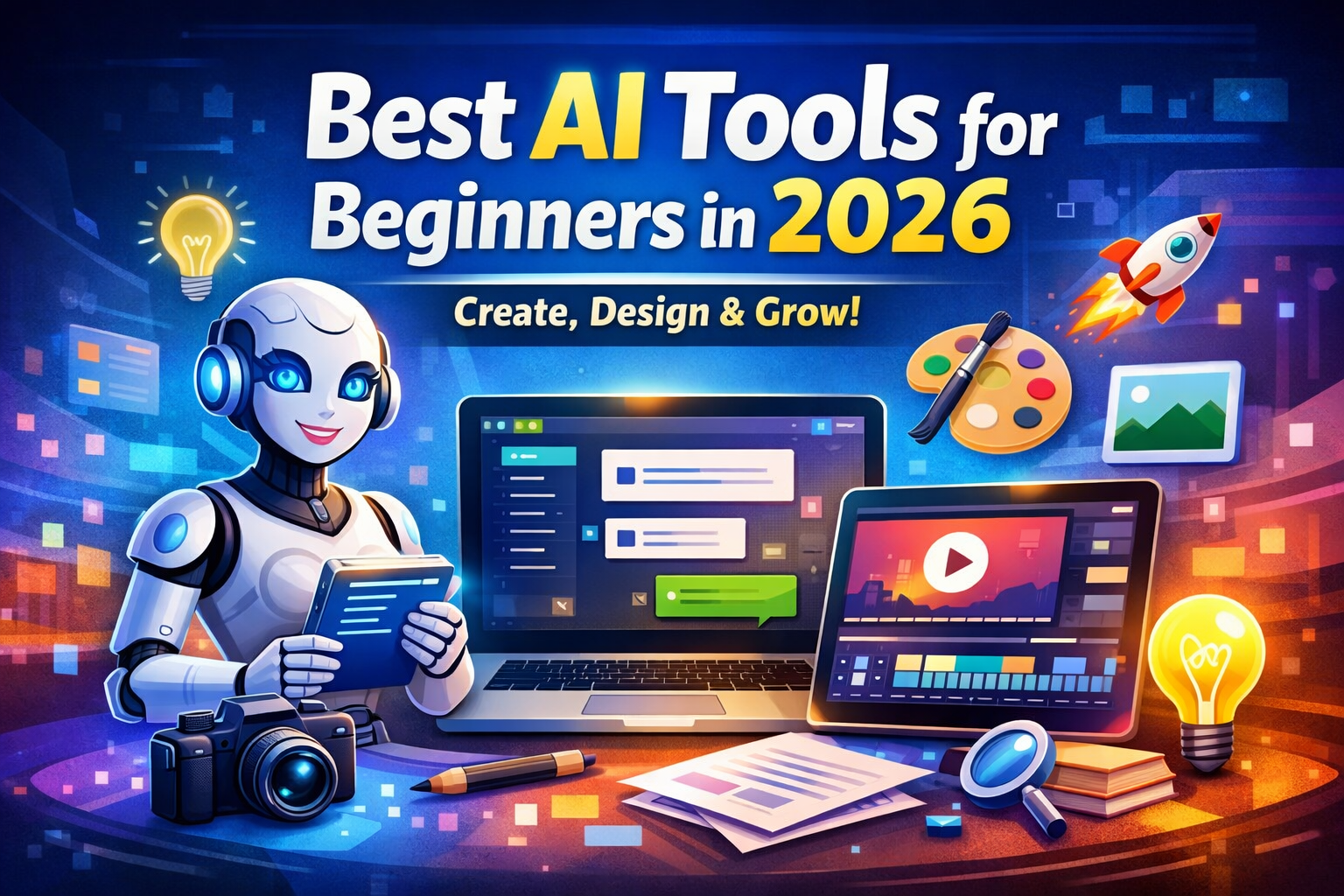 Best Free AI Tools Everyone Is Using in 2026: Top Picks for Productivity, Creativity, and Learning