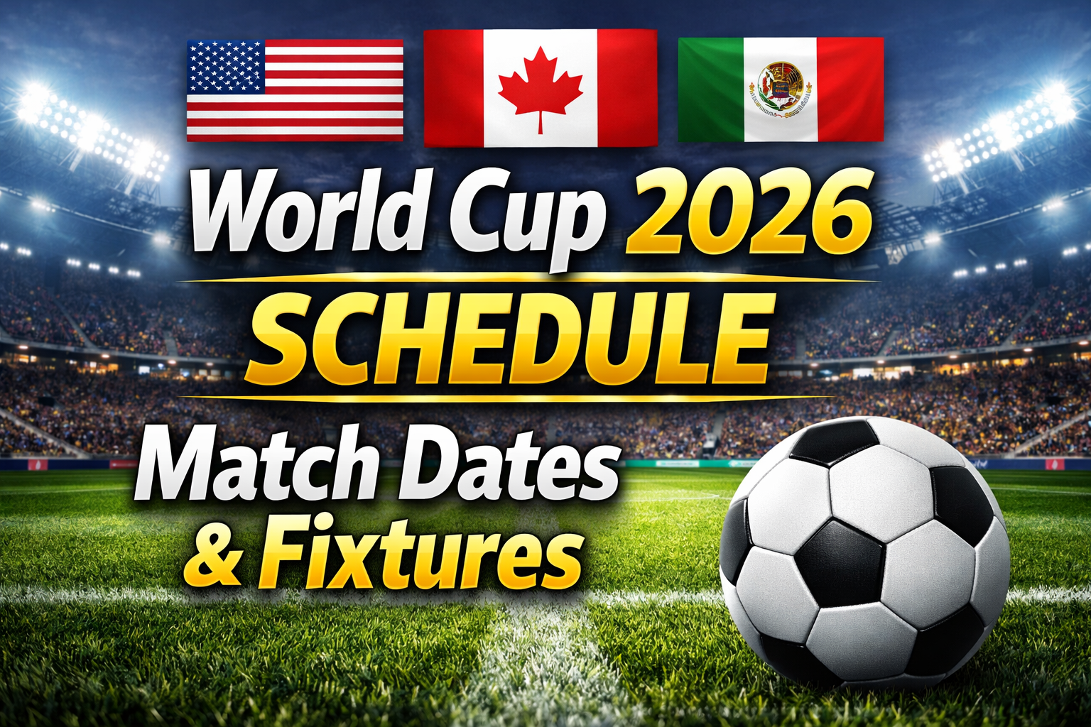 FIFA World Cup Schedule for 2026: Matches, Outcomes, and Features