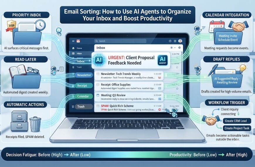 Email Sorting: How to Use AI Agents to Organize Your Inbox and Boost Productivity