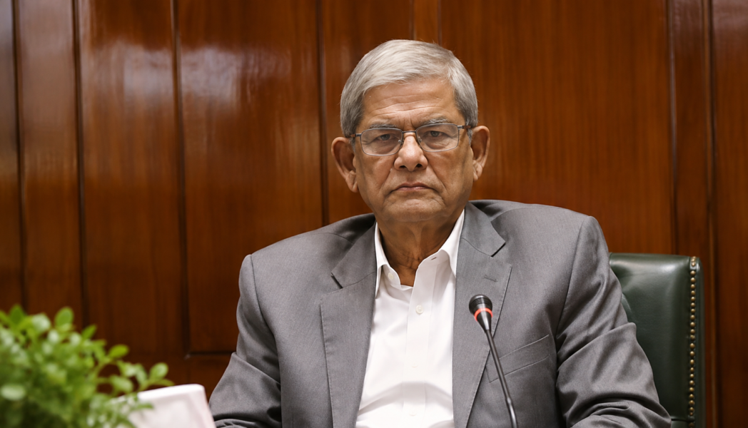 Mirza Fakhrul Breaks Down in Tears Ahead of Presidential Election, Urges BNP MPs to Back Him