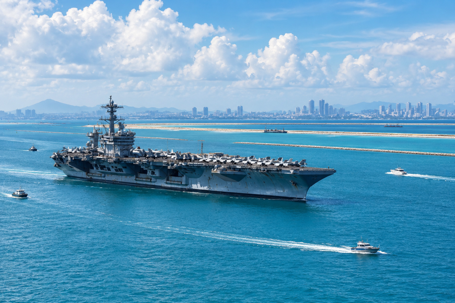 US aircraft carrier departs Thailand after five-day port call