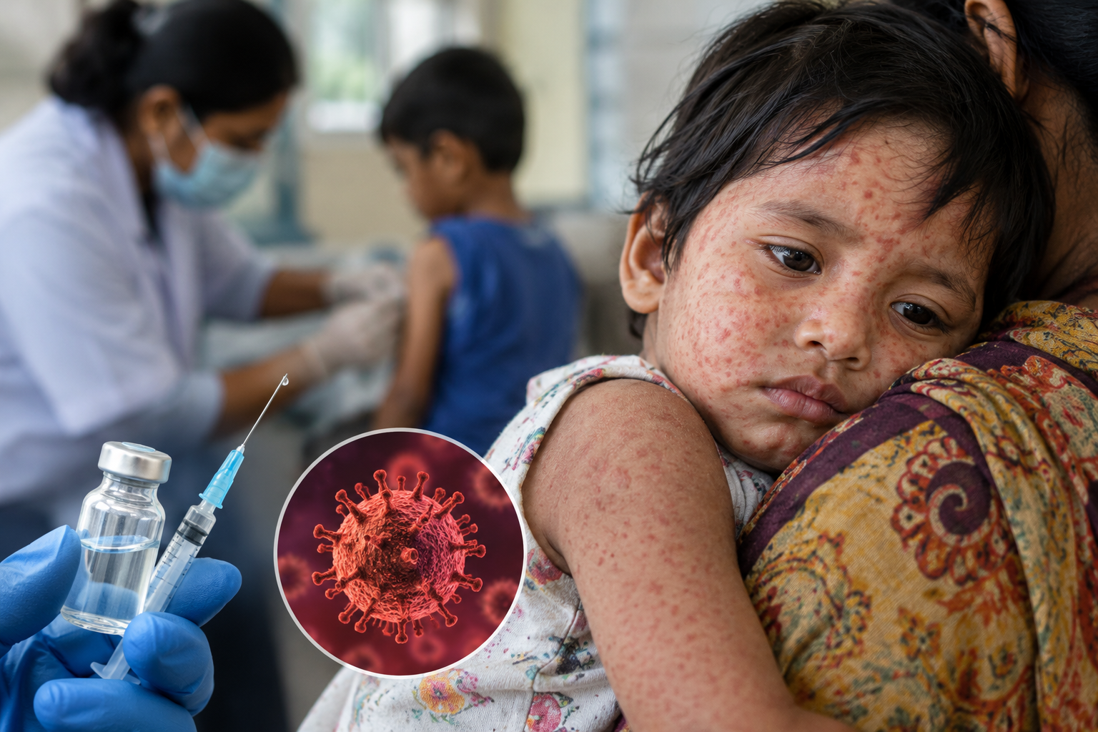 Bangladesh measles outbreak worsens as 6 die, 1,390 new cases reported