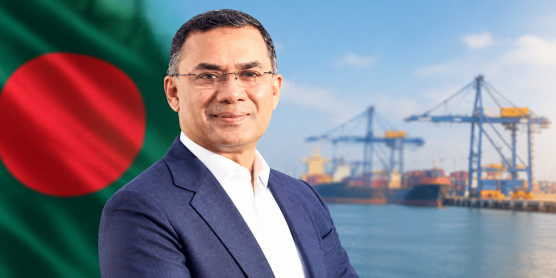 Tarique Rahman Visit to Mongla Port for Review of Operations, Economic Zone Plans